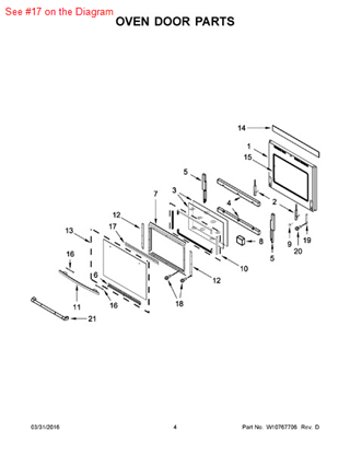 Picture of Whirlpool BRKT-MNTG - Part# W10176126