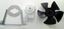 Picture of Whirlpool Jenn-Air KitchenAid Maytag Roper Admiral Sears Kenmore Norge Magic Chef Amana Refrigerator CONDENSER FAN MOTOR KIT - Part# W10181323