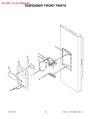 Picture of Whirlpool TRAY-DRIP - Part# W10185235