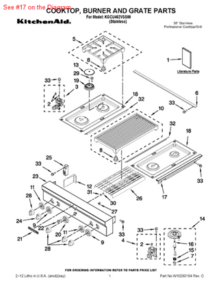 Picture of Whirlpool TRIM-CKTOP - Part# W10226015