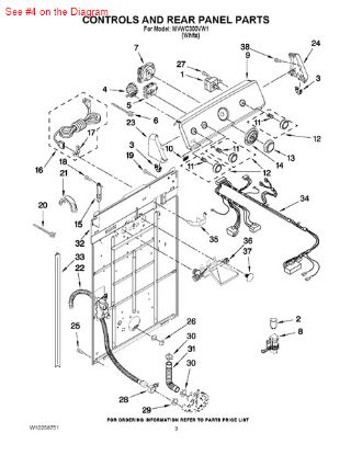 Picture of Whirlpool SWITCH-WL - Part# W10231402