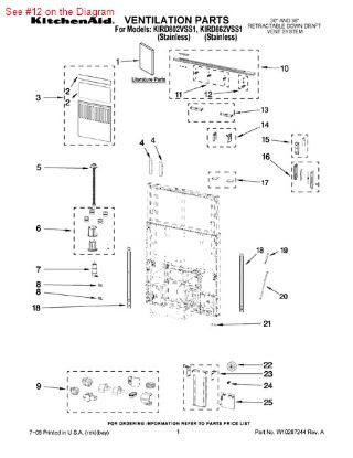 Picture of Whirlpool SWTCH-PB - Part# W10235663