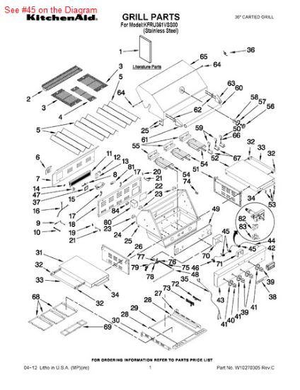Picture of Whirlpool VALVE-MAIN - Part# W10244954