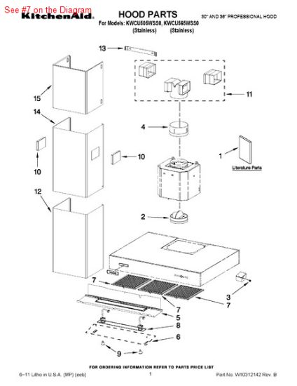 Picture of Whirlpool FILTER - Part# W10252087