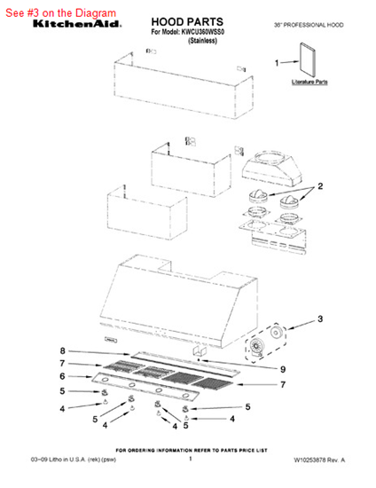 Picture of Whirlpool TRANSFORMR - Part# W10252120