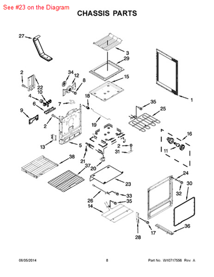 Picture of Whirlpool SHIELD-HT - Part# W10289099
