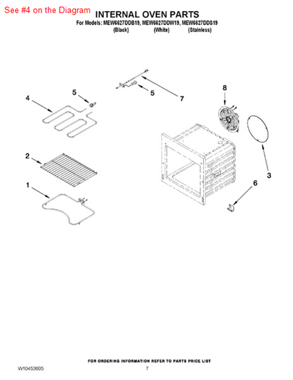 Picture of Whirlpool ELMNT-BROL - Part# W10310260