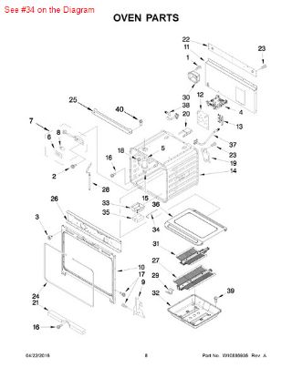 Picture of Whirlpool IGNTR-OVEN - Part# W10332290