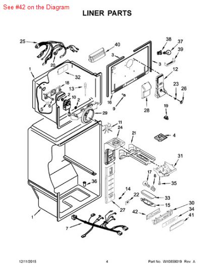 Picture of Whirlpool CNTRL-ELEC - Part# W10336519