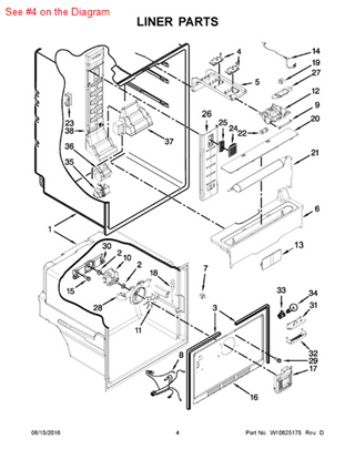 Picture of Whirlpool MODULE - Part# W10360497