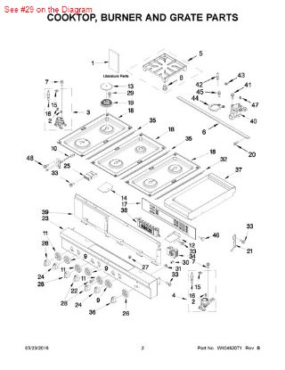 Picture of Whirlpool SCREW - Part# W10373929