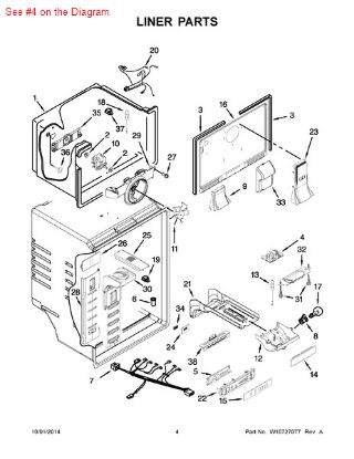 Picture of Whirlpool CNTRL-ELEC - Part# W10392193