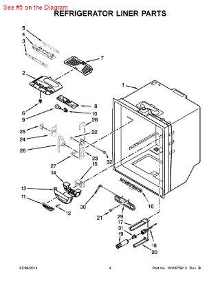 Picture of Whirlpool CNTRL-ELEC - Part# W10428901