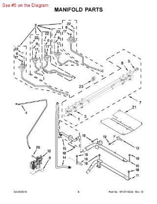 Picture of Whirlpool HARNS-WIRE - Part# W10478601