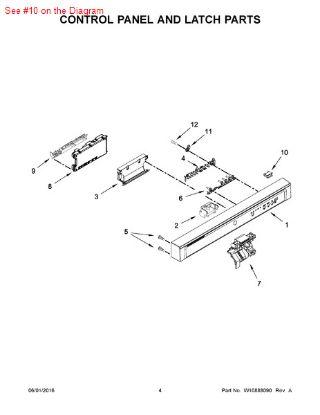 Picture of Whirlpool CLIP - Part# W10485367