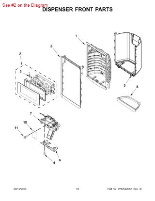 Picture of Whirlpool CNTRL-ELEC - Part# W10560267