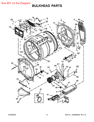 Picture of Whirlpool VALVE - Part# W10595507