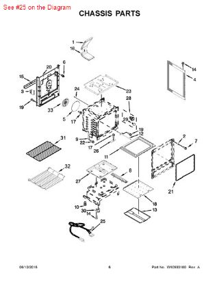 Picture of Whirlpool CORD-POWER - Part# W10624590