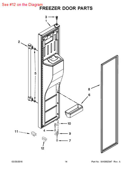Picture of Whirlpool COVER-WIRE - Part# W10632059