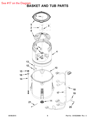 Picture of Whirlpool HARNS-WIRE - Part# W10678687