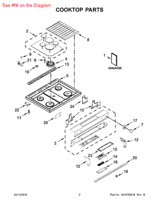Picture of Whirlpool SPUD-ORFCE - Part# W10681410