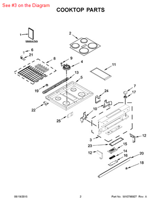 Picture of Whirlpool PANL-CNTRL - Part# W10697329