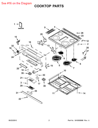 Picture of Whirlpool PANL-CNTRL - Part# W10697331