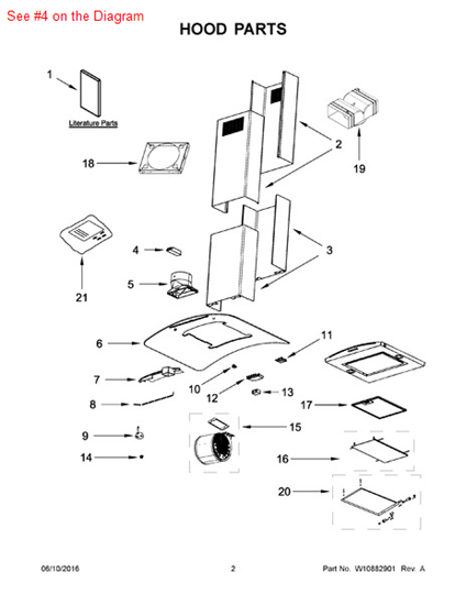 Picture of Whirlpool TRANSFORMR - Part# W10716819