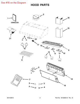 Picture of Whirlpool HOUS-CNTRL - Part# W10721964