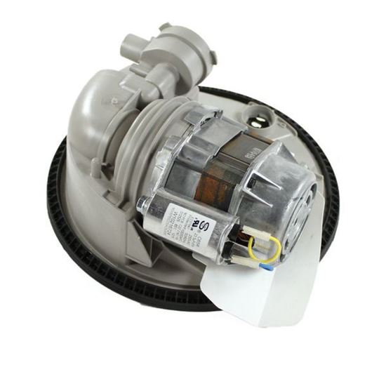 Picture of Whirlpool KitchenAid Roper Amana Jenn-Air Maytag Gaffers and Sattler Magic Chef Sears Kenmore Admiral Dishwasher DRAIN PUMP and MOTOR - Part# W10806701