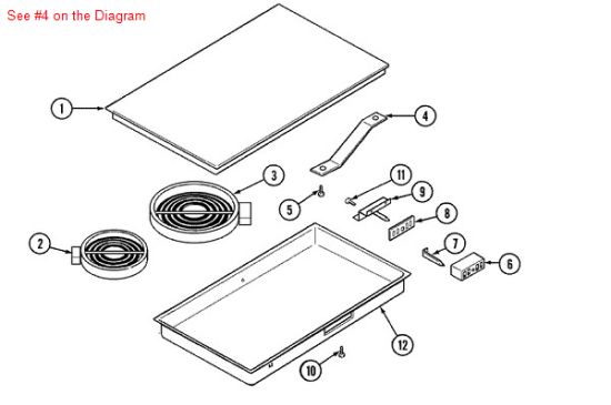 Picture of Whirlpool SCREW - Part# Y04100059