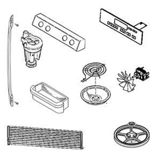 Picture of BOSCH DISPENSER TRAY - Part# 354123