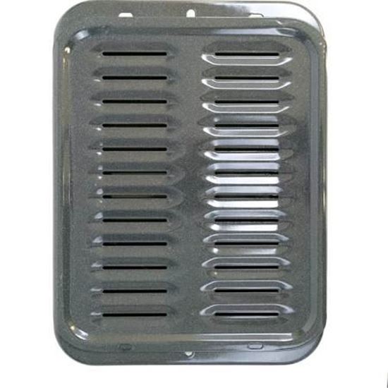 Picture of GE General Electric Large Porcelain Broil Pan Set - Part# WB48X10056