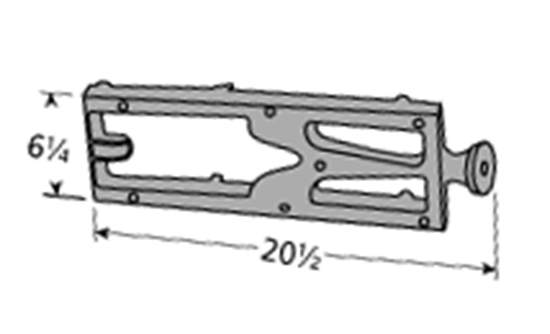 Picture of CAST IRON PAN SUPPORT 1 BURN - Part# 408080