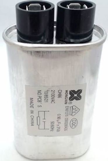 Picture of Universal Microwave Oven High Voltage Capacitor .90MFD - Part# 13QBP21090