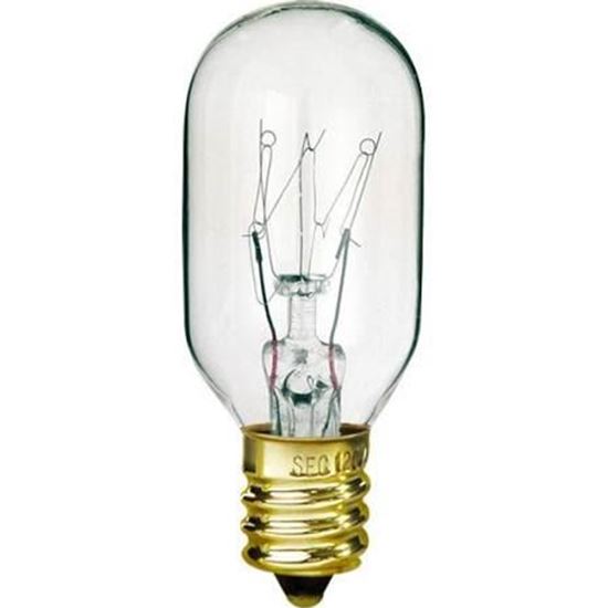 Picture of Light Bulb 15W 120V Candelabra Base - Part# 15T7C