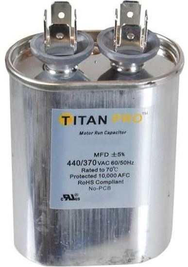Picture of 60+10MFD/370V/OVAL - Part# POCD6010A