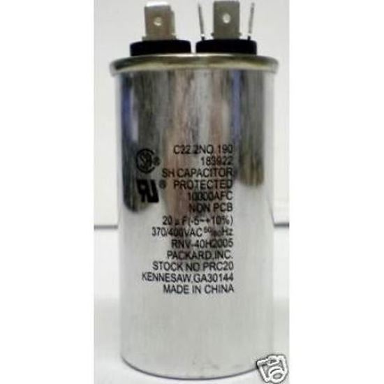 Picture of CAPACITOR 20MFD 370V ROUND - Part# TRC20
