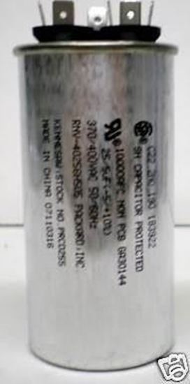Picture of 25+5 370V ROUND RUN CAP - Part# TRCD255