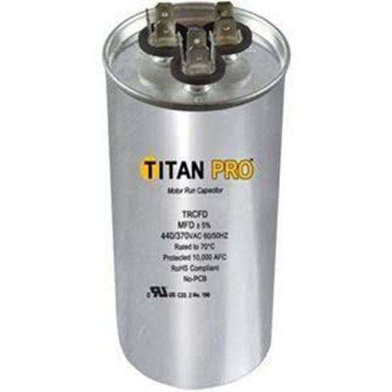 Picture of 25+5MFD 440/370V ROUND - Part# TRCFD255