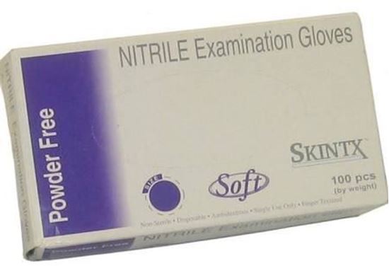 Picture of 3.5 MIL NITRILE GLOVES - LG - Part# W89012
