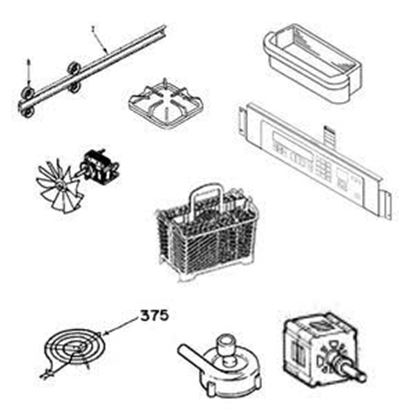 Picture of Whirlpool CNTRL-ELEC - Part# W10841364