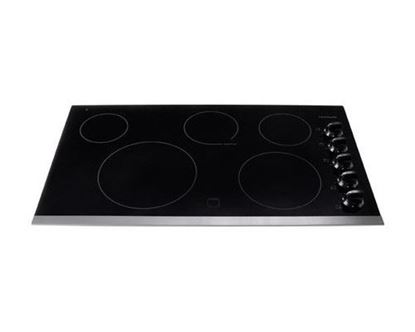 Picture of GE MAINTOP GLASS ASM (BK) - Part# WB62T10694