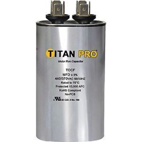 Picture of 35 MFD 440/370V OVAL - Part# TOCF35