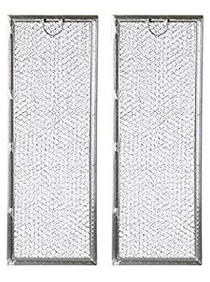 Picture of GE General Electric Hotpoint Sears Kenmore Microwave Oven Range Vent Hood Aluminum Grease Filter - Part# WB06X10288