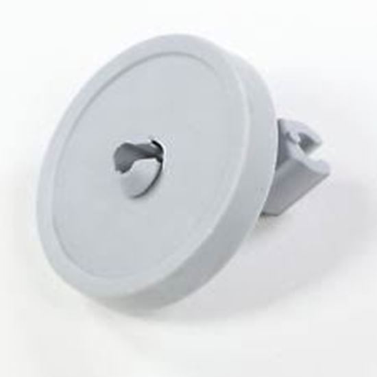 Picture of Frigidaire Electrolux Sears Kenmore Kelvinator Westinghouse Dishwasher Roller Wheel & Bushing Assembly - Part# 154522902