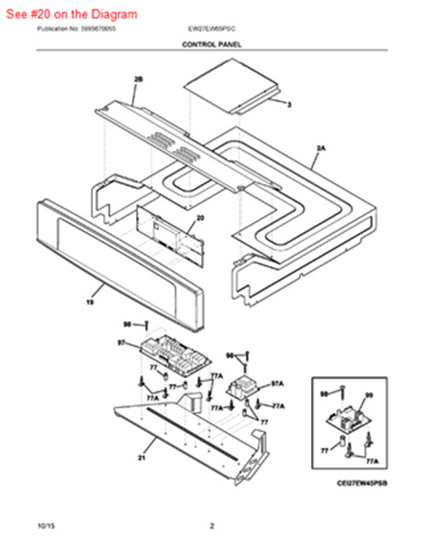 Buy Frigidaire Part# 316576682 at PartsIPS