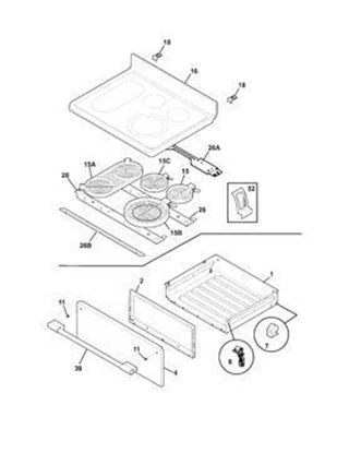 Buy Frigidaire Part# 5304493639 at partsIPS