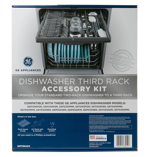 Picture of GE 3RD RACK ACCESSORY KIT - Part# GPF3RACK