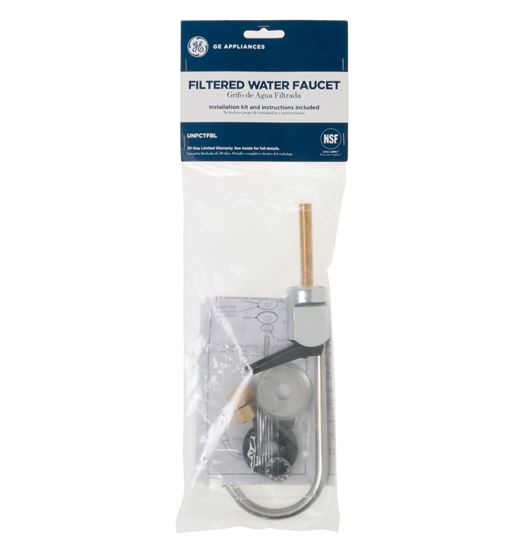 Picture of GE BLACK ON CHROME SHORT FAUCET - Part# UNFCTFBL